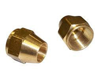 Écrous de raccordement en laiton OEM et standard 1/4 ", 1/2 ", 5/8 " pour raccords de tuyaux en cuivre de climatiseur