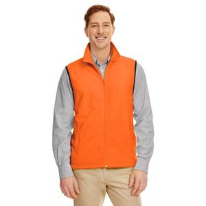 Top Trend Men's Soft Fleece Sleeveless Vest with Custom Logo Multi-Designs Sublimation Plain Casual Polyester <b>Waistcoat</b> Jacket - Product Image 2