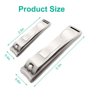 Coupe-ongles professionnel pour ongles épais, en acier inoxydable, meilleur prix, vente en gros - Product Image 5