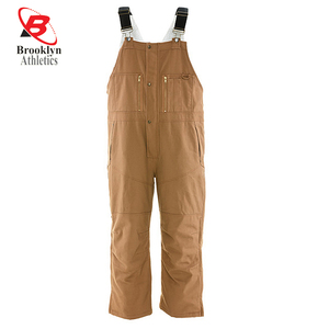 Babero de algodón naranja de alta calidad para hombre, ropa de trabajo ligera más vendida, mono protector, pantalones, características de seguridad - Product Image 3