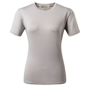 Womens Short Sleeve T-<b>Shirt</b> Sport Casual Tops Loose Tunic Solid Fashion Pullover t <b>Shirt</b> for Girls with Custom Logos and Prints - Product Image 4