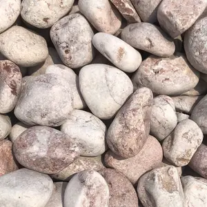 卵石粉色石灰石让你的花园变得美丽