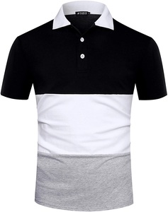 Camiseta de punto de algodón/poliéster de alta calidad para hombre, características transpirables antiarrugas, diseño personalizable para un estilo cómodo - Product Image 2