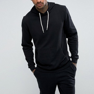 Survêtement 2 pièces pour homme, ensemble de survêtement à capuche gaufré, Jogging athlétique avec poche, survêtement d'hiver pour homme - Product Image 2