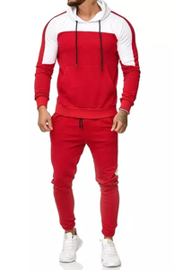 Conjunto de Sudadera con capucha unisex con logotipo impreso personalizado de fabricante de ropa, pantalones de chándal de rizo para hombre XL de peso pesado con estampado de hojaldre - Product Image 2