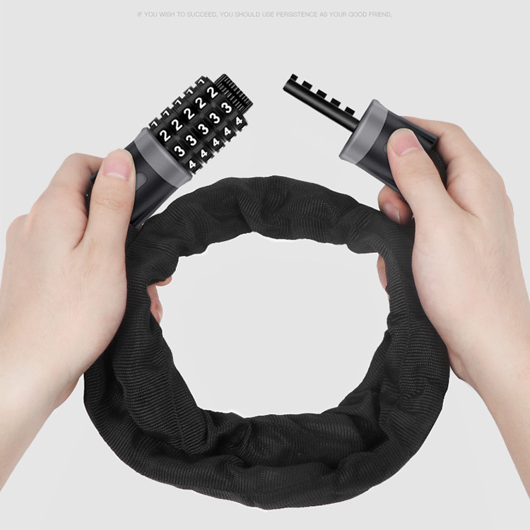 Wholesale Keyless Metal Wireless ABS Universal City Anti Theft Foldable Bicycle Lock