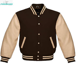 Veste universitaire personnalisée pour hommes en gros / veste de baseball vierge en gros pour hommes, veste d'école, veste universitaire - Product Image 1