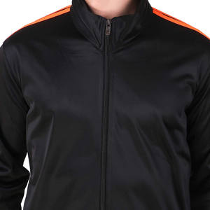 Chándal Deportivo Unisex Personalizado al por Mayor con Cremallera Completa, Estilo Urbano, Color Sólido, para Otoño e Invierno, Transpirable, 100% Poliéster - Product Image 5