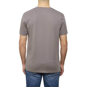Customized Men's O-<b>Neck</b> <b>Tshirt</b> Latest Design with Half Sleeve Polyester/Cotton Material in All Colors OEM Customizable - Product Image 4