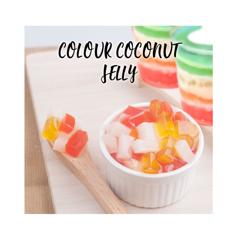 Вьетнамское Цветное Желе Nata De Coco-лучший выбор для чайного бизнеса