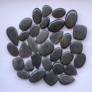 Piedra de Sunstone Negra Natural, Cabujón Liso Suelto, Tamaño Libre, Certificado IGI, Creación de Joyas, Piedras Sueltas al por Mayor - Product Image 3