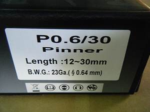 APLUS P0.6/30, 23GA,12-30MM, AIR PIN GUN, P630 Pinner HEADLESS Double Trigger - Product Image 5