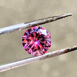 Spinelle rose Lotus forme ronde à facettes brillant coupe pierre précieuse en vrac cabochon poli fabrication de bijoux naturel bonne qualité - Product Image 2