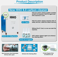 Systèmes de moteur automobile HHO à économie de carburant, moto électrique, machine de décarbonisation du moteur à oxygène et hydrogène