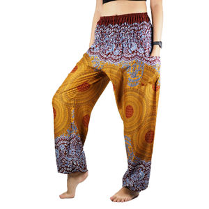 Napat Clothing Princess Mandala <b>Women</b> <b>Harem</b> <b>Pants</b> in Mustard PP0004 020030 04 Ready to Ship - Product Image 3