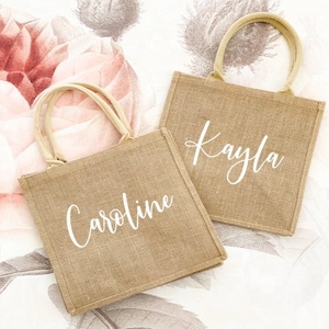 Bolsa de yute reciclable ecológica al por mayor de Italia con logotipo personalizado para uso promocional certificado ISO9001 - Product Image 5