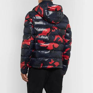 Vente en gros 2025 – Blouson d'hiver matelassé unisexe surdimensionné à capuche, respirant, écologique et à motif, style urbain - Product Image 2