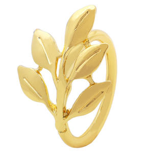 แหวนผ้าเช็ดปากโลหะแบบโบราณแหวนชุบทองดีไซน์แบบโบราณ - Product Image 5