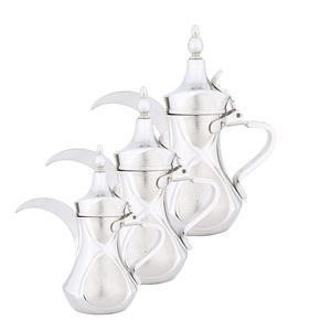 Métal Arabe Dallah Premium Quality Handmade Designer Coffee Pot Classique Élégant Vente en gros Fantaisie Métal Arabe Dallah - Product Image 4