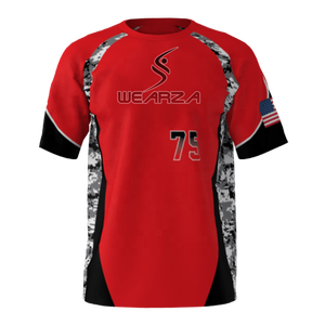 เสื้อซอฟต์บอลของผู้ชายที่ขายดีที่สุดออกแบบเองได้สายรัดเอวปรับโลโก้ของคุณเอง - Product Image 2