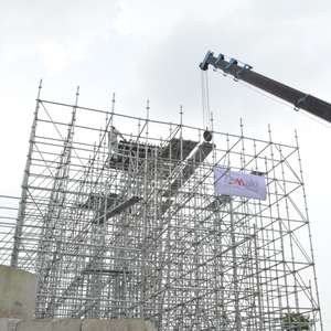 Système d'anneau de construction en acier, polissage vertical, accessoires de excellente qualité, offre spéciale - Product Image 1