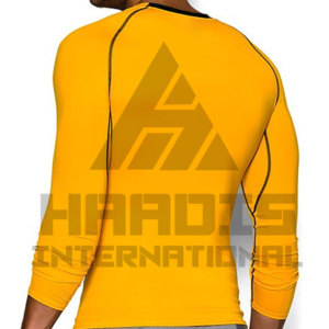 Transpirable 100% Material de poliéster Sublimado Hombres en blanco Rash Guards Mangas largas Hombres Rash Guard - Product Image 2
