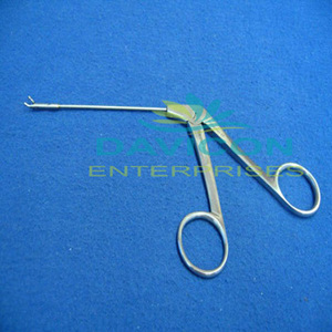 Wullstein Micro Cup Forceps Instrument chirurgical incurvé à gauche en acier inoxydable Source d'alimentation manuelle - Product Image 2