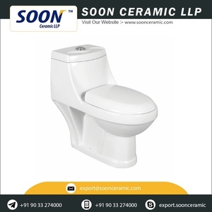 สุดสมาร์ทไฟฟ้าหนึ่งชิ้นตะวันตกห้องน้ำสำหรับเซรามิกหนึ่งชิ้นตู้เสื้อผ้าจากอินเดีย - Product Image 2