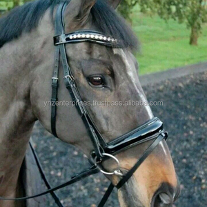 Brida de cuero cómoda de alta calidad para caballo, con hebilla - Product Image 2