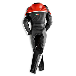 Costumes de moto multicolores en cuir de vache personnalisés/vêtements de moto professionnels en cuir de haute qualité pour hommes - Product Image 5