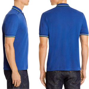 Polo personnalisé OEM, nouvelle arrivée, couleur marine, pour hommes/garçons, tissu 100% coton, selon les exigences du client - Product Image 5