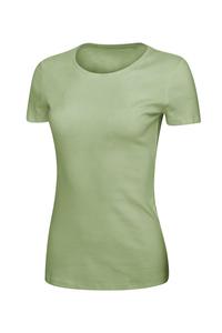 OEM-Camiseta de manga corta para mujer, prenda de vestir, de algodón puro, con diseño impreso personalizado, hecha en Pakistán, 100% - Product Image 2