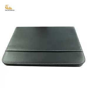 סיטונאי קלאסי A4 custom עור מפוצל מנהל העסק תיק Padfolio קובץ תיקייה