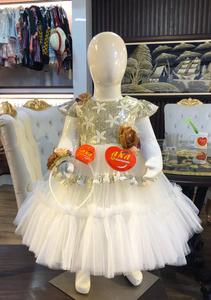 Vestido de algodón sin mangas para niñas, ropa popular de verano con bordado de flores de encaje, gran oferta - Product Image 2