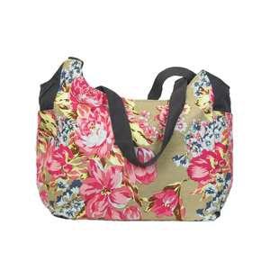 High Quality Flower Design <b>Beach</b> Tote <b>Canvas</b> Shopping Bag - Product Image 1