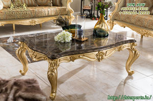 Juego de Sofás de Madera de Teca con Acabado Dorado Imperial de Estilo Europeo, Diseños Lujosos para Sala de Estar, Duradero, Tamaño Personalizable - Product Image 4