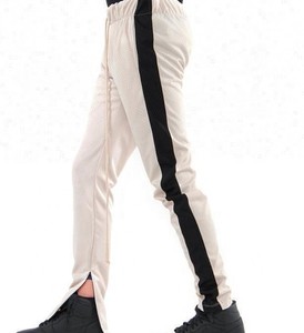 High Quality Men's Sportswear Black and White 100% <b>Polyester</b> <b>Joggers</b> With Your Own Logo - Product Image 3