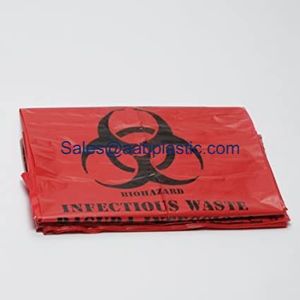 Conception personnalisée déchets médicaux sac à ordures sac en plastique pour fournisseurs médicaux hdpe sacs à déchets - Product Image 3