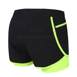 2023 nouveau personnalisé hommes été Fitness course Shorts solide motif Gym Shorts taille élastique haute rue XS confortable actif - Product Image 6