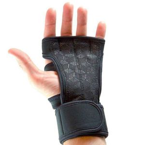 Guantes de levantamiento de pesas con logotipo personalizado para gimnasio Hombres Mujeres disponibles Entrenamiento Fitness Levantamiento de pesas Guantes de gimnasio Hombres Unisex - Product Image 3