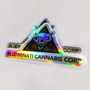 High Quality Customised Holographic Rainbow <b>Vinyl</b> <b>Stickers</b> Easy Peel Durable Waterproof UV Resistance Eco-Friendly Matte - Product Image 3