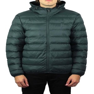 Blouson matelassé décontracté pour homme, couleur personnalisable, coupe ajustée, fermeture éclair, grandes tailles, automne, effet délavé, imperméable, respirant, tricoté, vente en gros - Product Image 5