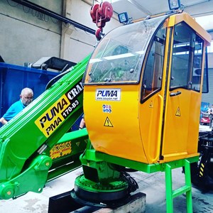 เครนไฮดรอลิกสำหรับเรือเรือเดินทะเลเครนดาดฟ้าเรือเครนพร้อมมอเตอร์เครื่องยนต์และปั๊ม - Product Image 1