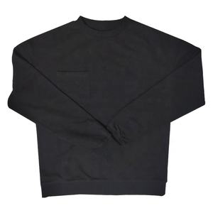 Fashionable Custom Trend Loose High-quality Heavyweight <b>Sweatshirts</b> <b>Men's</b> 100% Cotton Basics <b>Crewneck</b> Oversized <b>Sweatshirts</b> <b>Men</b> - Product Image 1