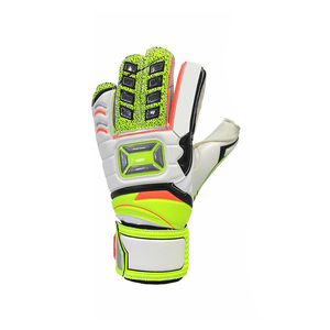 Gants de gardien de but de football en cuir, antidérapants, protection des doigts, sangle de poignet réglable, gants de sport unisexes - Product Image 2