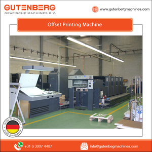 Exclusif Offre Spéciale Sur Top Qualité Seconde Main Machine D'impression Offset - Product Image 6