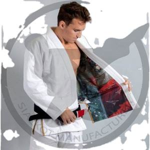 Logo personnalisé Jiu-Jitsu Gi/Bjj Gi/Kimono 100% coton durable respirant unisexe adulte vêtements d'arts martiaux - Product Image 1