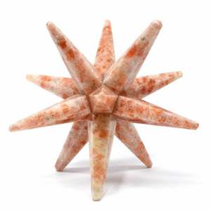 2024 última piedra preciosa Natural Merkaba estrella de 12 puntas ágata de alta calidad para curación de Chakra para decoración del hogar precio al por mayor - Product Image 4