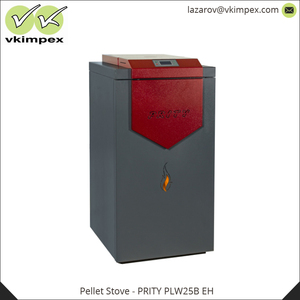 Bohème à granulés, 30 kg, capacité de 100mm, sortie de gaz, fournisseur de fourneau à granulés - Product Image 3