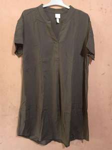 Lote de ropa excedente de marca original: Vestido casual de chifón sin tirantes con cuello redondo para mujer, de viscosa, holgado, para verano, stock de Bangladesh. - Product Image 3